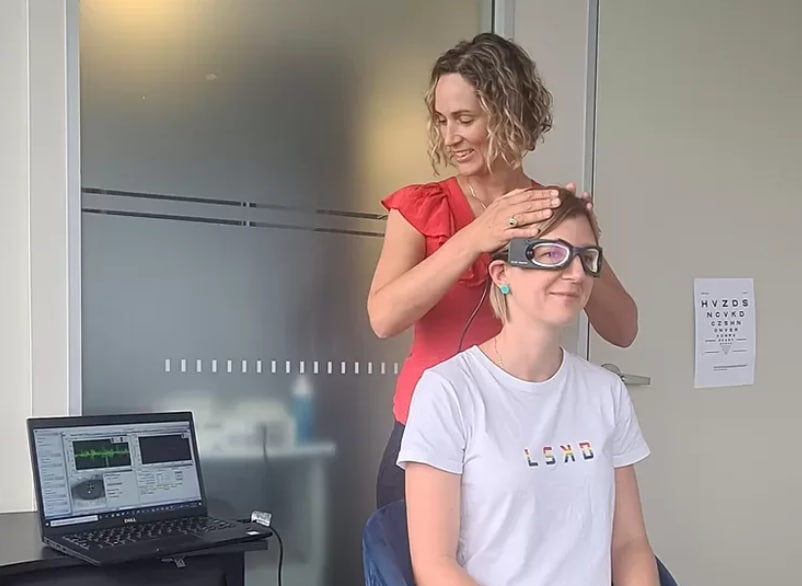 Vestibular Autorotation Test