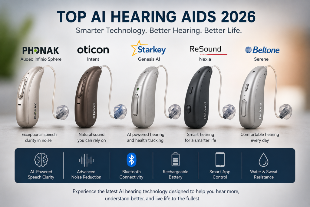 Best AI Hearing Aids of
2026